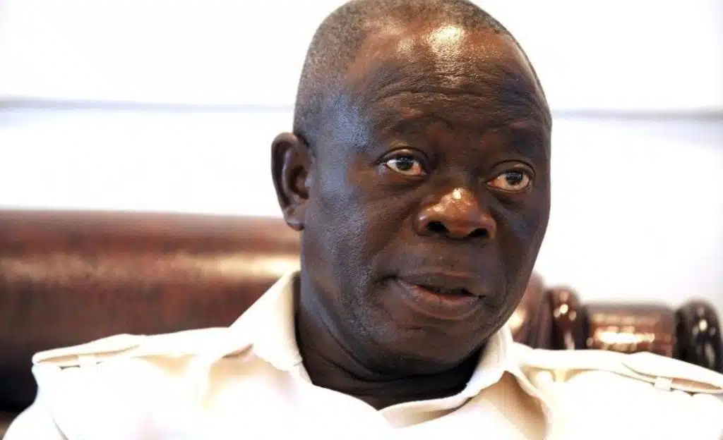 Oshiomhole Blasts NNPCL Over Senate Absence