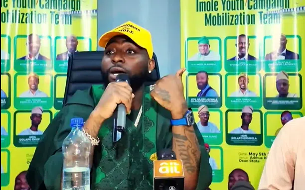 Davido Urges Peace Ahead Of Osun Governorship Election